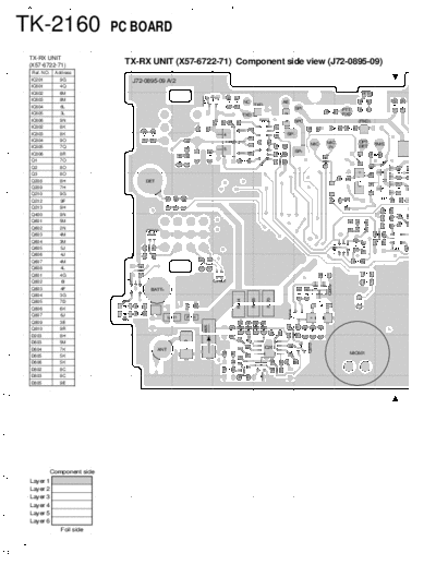 Kenwood B51-8673-00-PCBP  Kenwood VHF FM Transceiver VHF FM Transceiver Kenwood TK-2160 E version B51-8673-00-PCBP.pdf