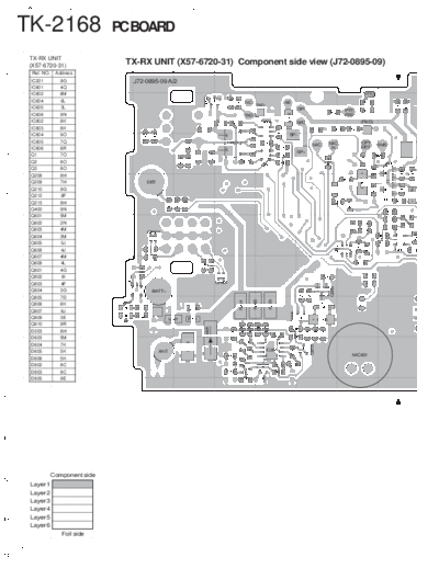 Kenwood B51-8654-00-PCBP  Kenwood VHF FM Transceiver VHF FM Transceiver Kenwood TK-2168 B51-8654-00-PCBP.pdf