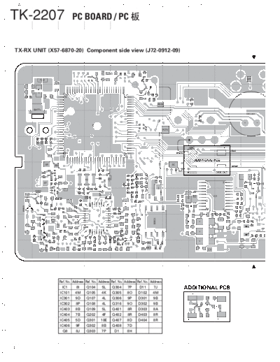 Kenwood B51-8679-00-PCBP  Kenwood VHF FM Transceiver VHF FM Transceiver Kenwood TK-2207 B51-8679-00-PCBP.pdf
