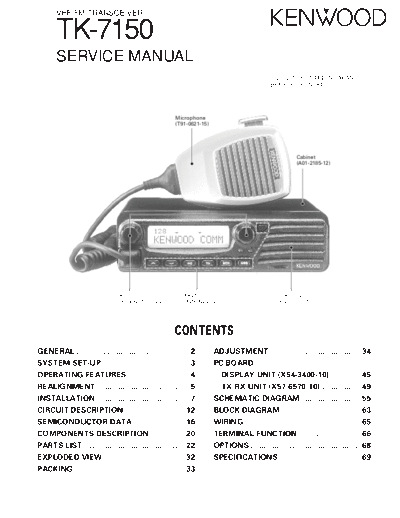 Kenwood B51-8633-00-TXT  Kenwood VHF FM Transceiver VHF FM Transceiver Kenwood TK-7150 B51-8633-00-TXT.pdf