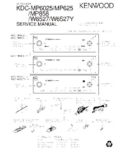 Kenwood KDC-MP6025  Kenwood Car Audio KDC-MP6025.pdf