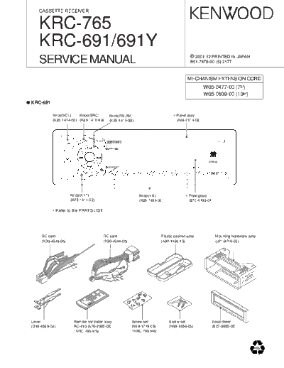 Kenwood KRC-691,KRC-765  Kenwood Car Audio KRC-691,KRC-765.pdf