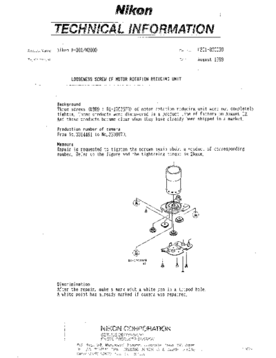 Nikon F301 TEC.INFO  Nikon Cameras NIKON_F301 F301 TEC.INFO.pdf