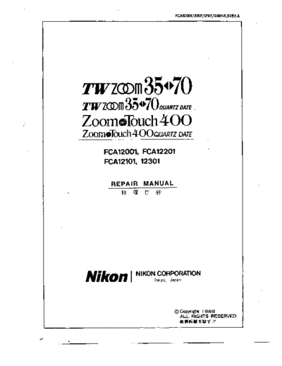 Nikon ZT400  Nikon Cameras NIKON_ZT400 ZT400.PDF