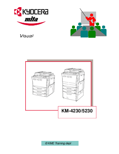 Kyocera KM4230-5230  Training  Kyocera Copiers KM4230_5230_VI400_VI500 KM4230-5230  Training.pdf