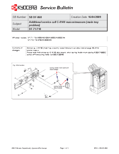 Kyocera DF-068 error c8140  Kyocera Printer _OPTIONS DF-710 SERVICEBULLETINS DF-068 error c8140.pdf