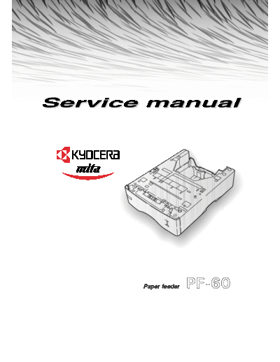 Kyocera PF 60  Kyocera Printer _OPTIONS PF-60 SERVICE_MANUAL PF_60.PDF