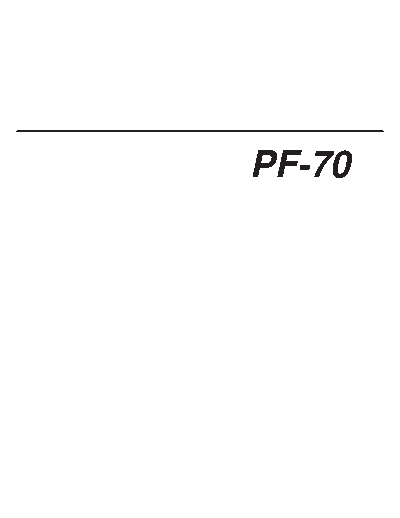 Kyocera PF70 SM UK  Kyocera Printer _OPTIONS PF-70 SERVICE_MANUAL PF70_SM_UK.PDF
