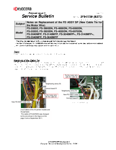 Kyocera SB-2F8-0039-B272 1  Kyocera Printer FS-3040-3140MFP SERVICEBULLETIN SB-2F8-0039-B272_1.pdf