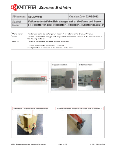 Kyocera 2LW-016  Kyocera Printer FS-3040P_3140P SERVICEBULLETIN 2LW-016.pdf