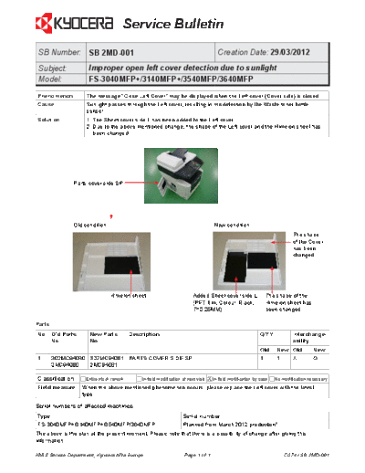 Kyocera 2MD-001  Kyocera Printer FS-3040P_3140P SERVICEBULLETIN 2MD-001.pdf