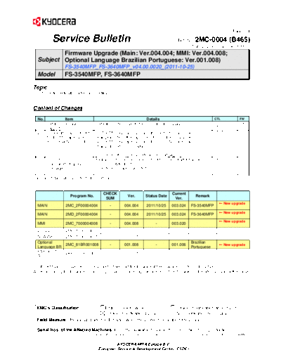 Kyocera SB-2MC-0004-B465  Kyocera Printer FS-3540_3640MFP SERVICEBULLETIN SB-2MC-0004-B465.pdf