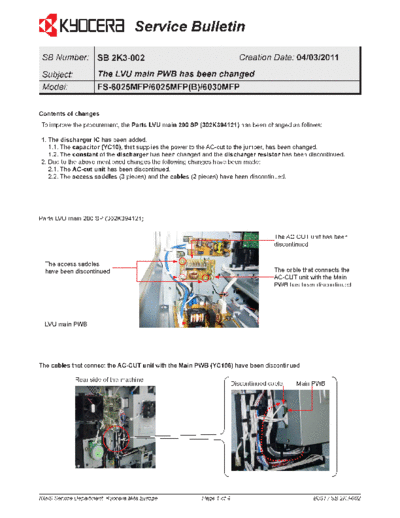 Kyocera 2K3-002  Kyocera Printer FS-6025-6030MFP SERVICEBULLETINS 2K3-002.pdf