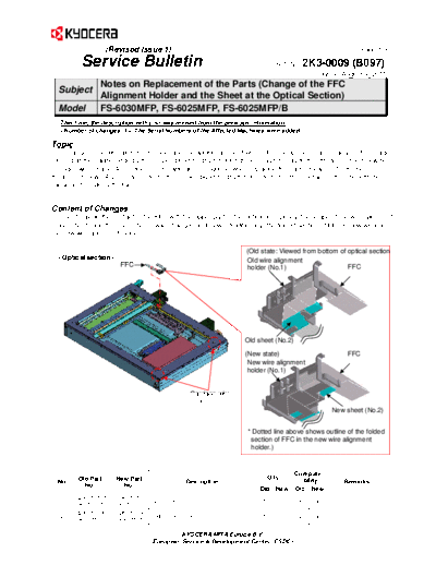 Kyocera SB-2K3-0009-B097 1  Kyocera Printer FS-6025-6030MFP SERVICEBULLETINS SB-2K3-0009-B097_1.pdf