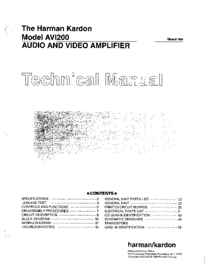 Harman Kardon AVI-200  Harman Kardon AVI AVI-200 AVI-200.pdf