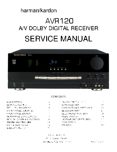 Harman Kardon AVR-120  Harman Kardon AVR AVR-120 AVR-120.pdf