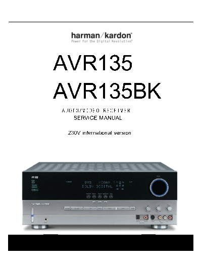 Harman Kardon AVR-135  Harman Kardon AVR AVR-135 AVR-135.pdf