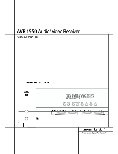 Harman Kardon AVR-1550  Harman Kardon AVR AVR-1550 AVR-1550.pdf