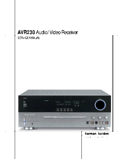 Harman Kardon AVR-230  Harman Kardon AVR AVR-230 AVR-230.pdf