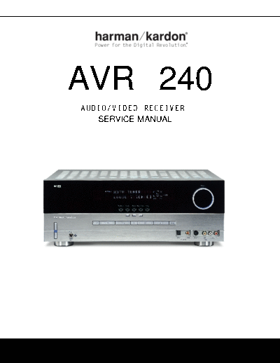 Harman Kardon AVR-240  Harman Kardon AVR AVR-240 AVR-240.pdf