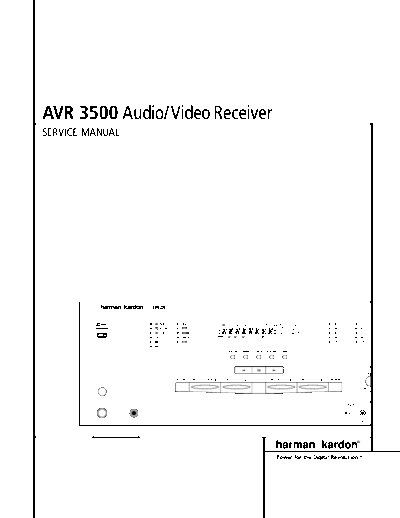 Harman Kardon AVR-3500  Harman Kardon AVR AVR-3500 AVR-3500.pdf