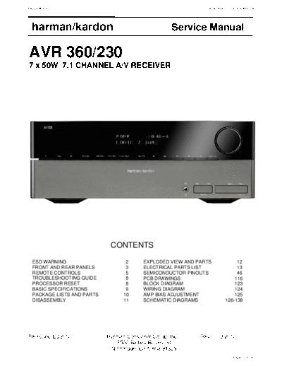 Harman Kardon AVR-360 & 230  Harman Kardon AVR AVR-360 & 230 AVR-360 & 230.pdf