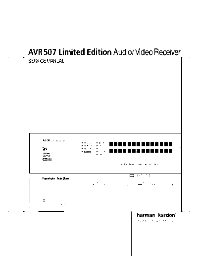 Harman Kardon AVR-507  Harman Kardon AVR AVR-507 AVR-507.pdf