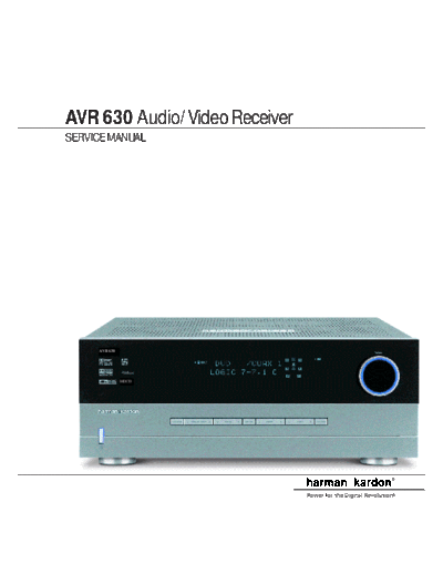 Harman Kardon AVR-630  Harman Kardon AVR AVR-630 AVR-630.pdf