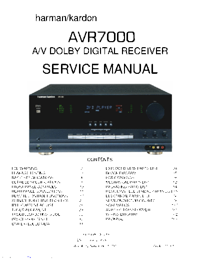 Harman Kardon AVR-7000 Rev 4  Harman Kardon AVR AVR-7000 AVR-7000 Rev 4.pdf