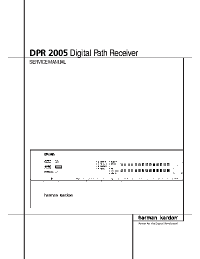 Harman Kardon DPR-2005  Harman Kardon DPR DPR-2005 DPR-2005.pdf