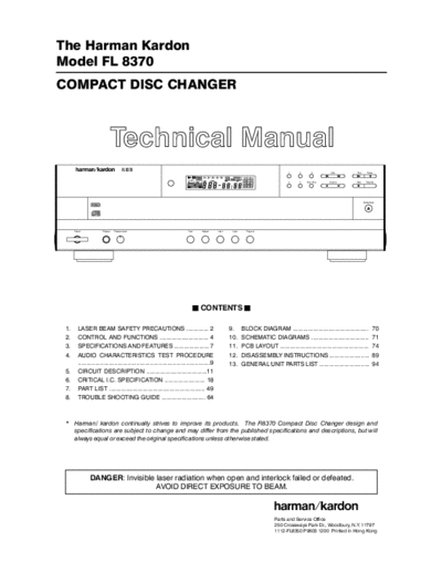 Harman Kardon FL-8370  Harman Kardon FL FL-8370 FL-8370.pdf