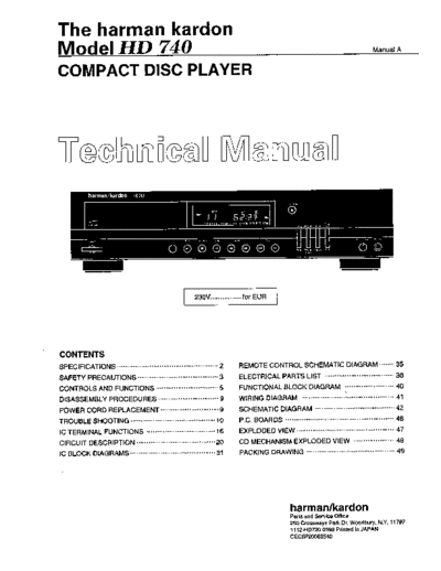Harman Kardon HD-740  Harman Kardon HD HD-740 HD-740.pdf