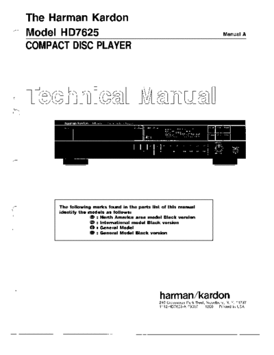 Harman Kardon HD-7625  Harman Kardon HD HD-7625 HD-7625.pdf