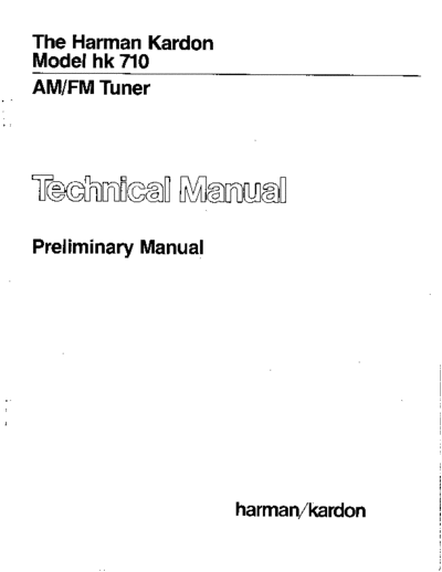 Harman Kardon HK-710  Harman Kardon HK HK-710 HK-710.pdf