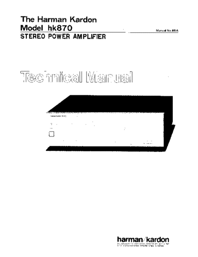 Harman Kardon HK-870 Ver 2  Harman Kardon HK HK-870 HK-870 Ver 2.pdf