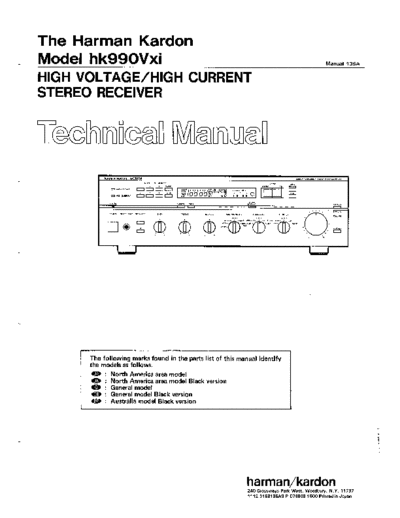 Harman Kardon HK-990Vxi  Harman Kardon HK HK-990Vxi HK-990Vxi.pdf