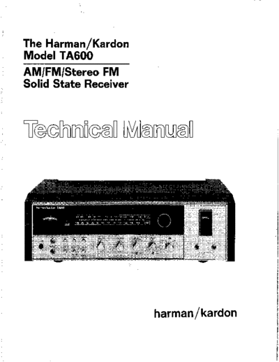 Harman Kardon TA-600  Harman Kardon TA TA-600 TA-600.pdf