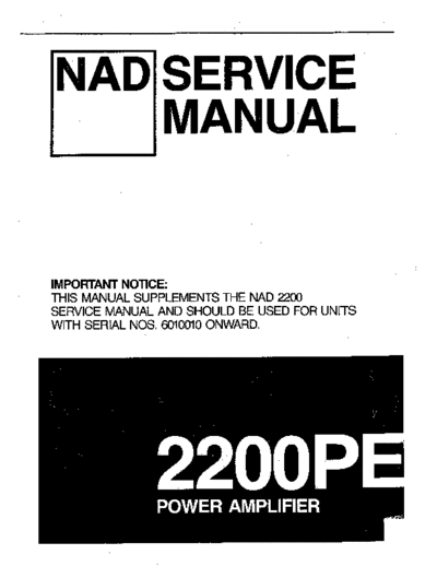 NAD 2200PE  NAD  2200PE NAD 2200PE.pdf