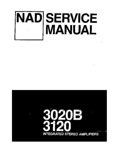 NAD 3020B & 3120  NAD  3020B & 3120 3020B & 3120.pdf