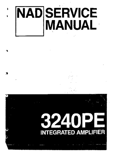 NAD 3240PE   NAD  3240PE 3240PE .pdf