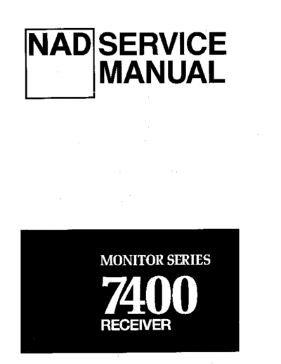 NAD 7400  NAD  7400 7400.pdf