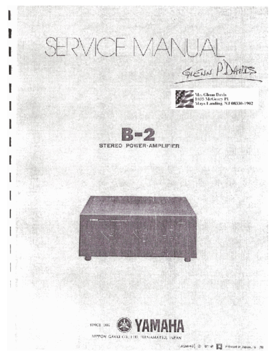 Yamaha B-2  Yamaha B B-2 B-2.pdf