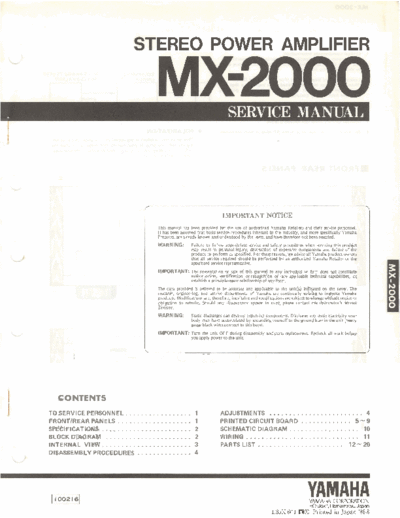 Yamaha MX-2000  Yamaha MX MX-2000 MX-2000.pdf