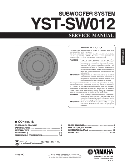 Yamaha YST-SW012  Yamaha YST YST-SW012 YST-SW012.pdf