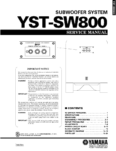 Yamaha YST-SW800  Yamaha YST YST-SW800 YST-SW800.pdf