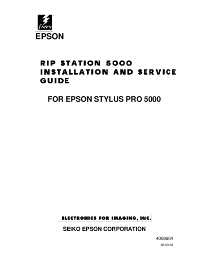 epson Stylus Pro 5000  epson printer InkJet St Pro 5000 Stylus Pro 5000.rar