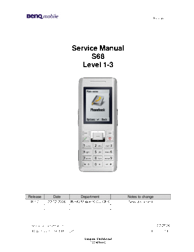 siemens BENQ-  S68 1  siemens Mobile Phone BENQ-SIEMENS S68 BENQ-SIEMENS S68 1.pdf