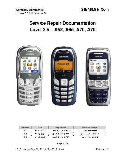 siemens A70, A75 1  siemens Mobile Phone SIEMENS A70, A75 SIEMENS A70, A75 1.pdf