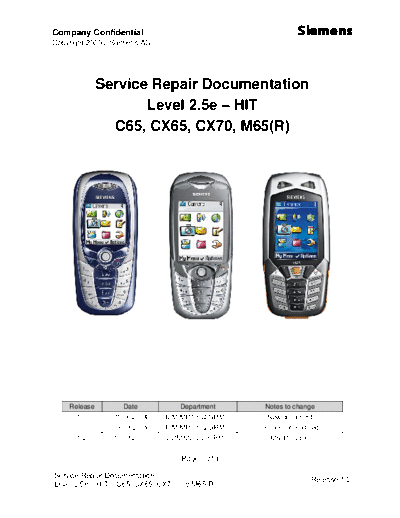 siemens SRD C65 CX65 M65 L25e R1.2  siemens Mobile Phone SIEMENS C65_CX65_M65 SRD_C65_CX65_M65_L25e_R1.2.pdf