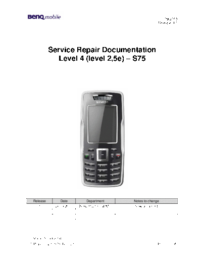 siemens S75 2  siemens Mobile Phone SIEMENS S75 SIEMENS S75 2.pdf